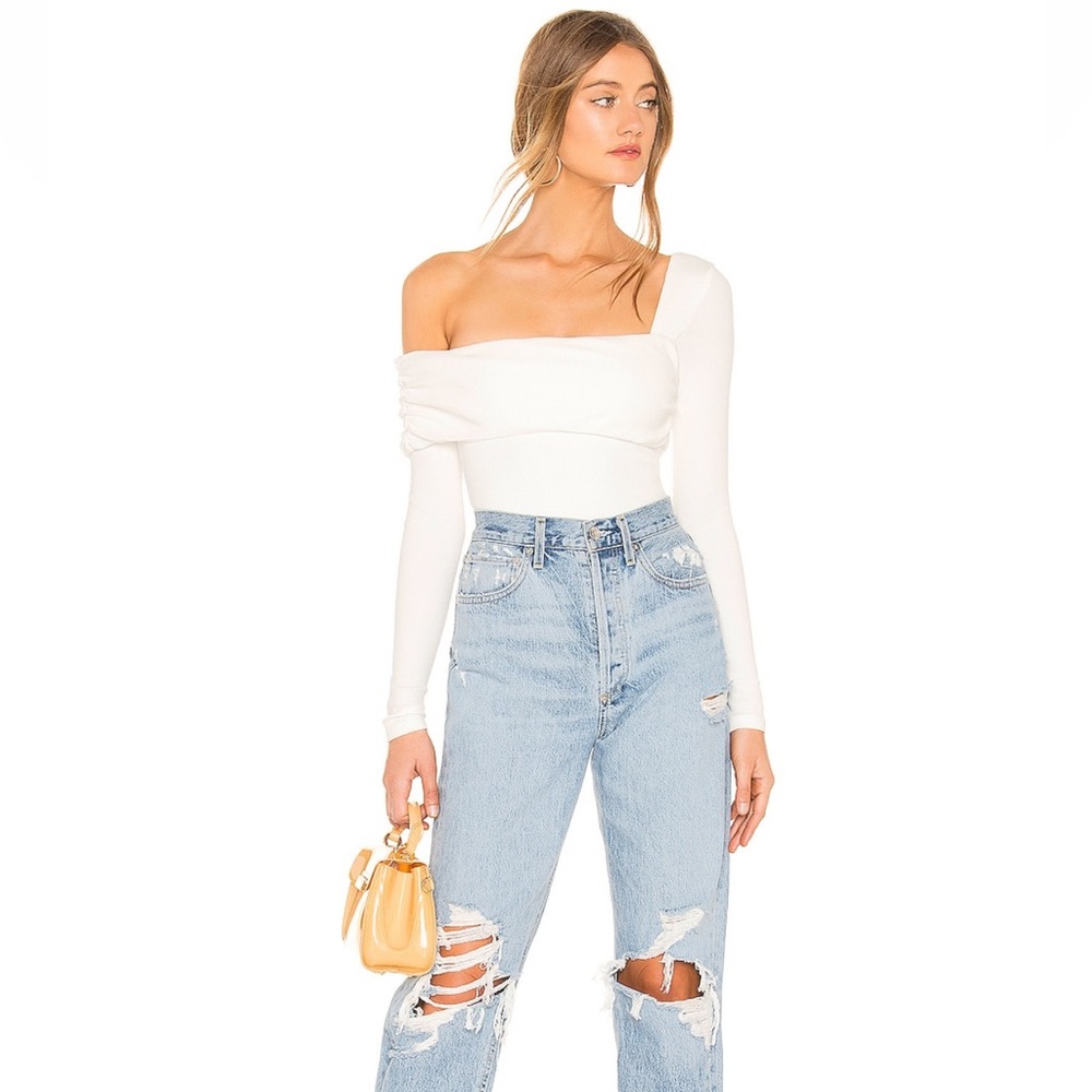 Lovers and Friends Florence Bodysuit in White